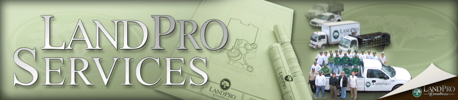 Land Pro Creations - Services